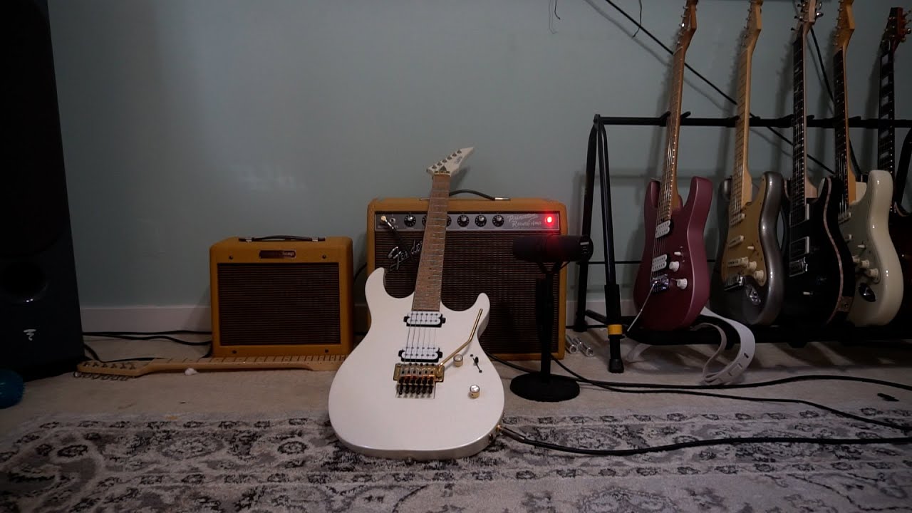 Kiesel/Carvin DC600 & Princeton Reverb (with a brand new Celestion Alnico 90W Cream 12").