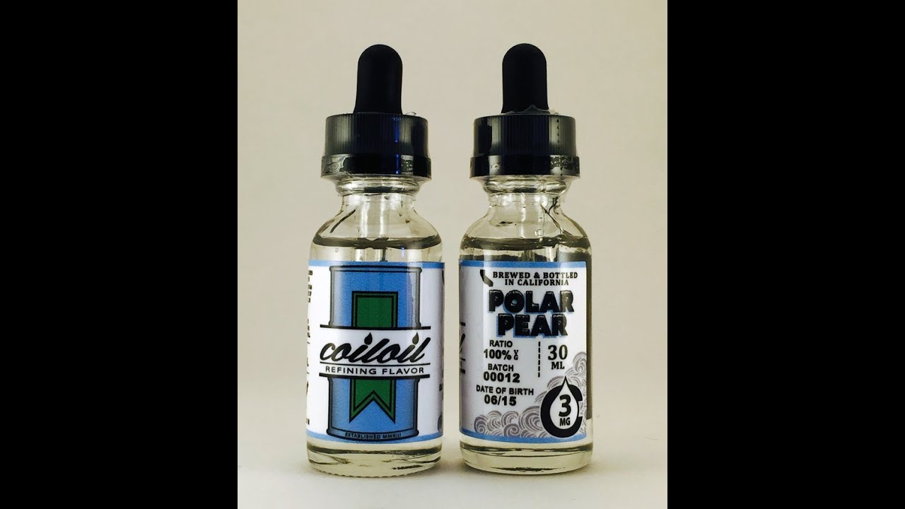 COIL OIL Polar Pear ejuice review