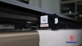Richpeace Inkjet Plotter Working Video