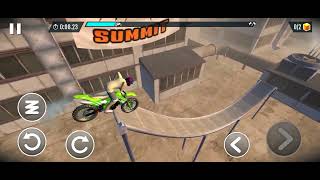 Impossible stunt extreme bike Android mobile gameplay #bikestunts #rider screenshot 5