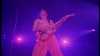 Eddie van halen's guitar solo from their first dvd "live without a
net". filmed in 1986 new haven.