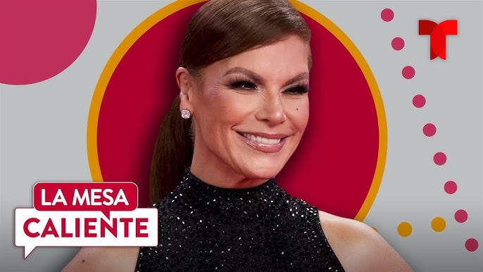 Olga Tañón revela cuántas calorías pierde bailando y cantando en sus shows  | La Mesa Caliente - YouTube