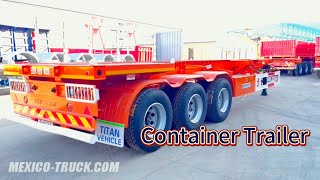 3 Axle Container Trailer in Mexico