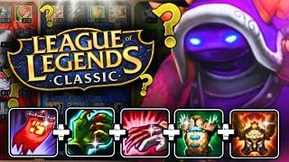 Guide de RAMMUS BARON sur League Classic PBE 🐢 (Maitrises, runes, Items...)