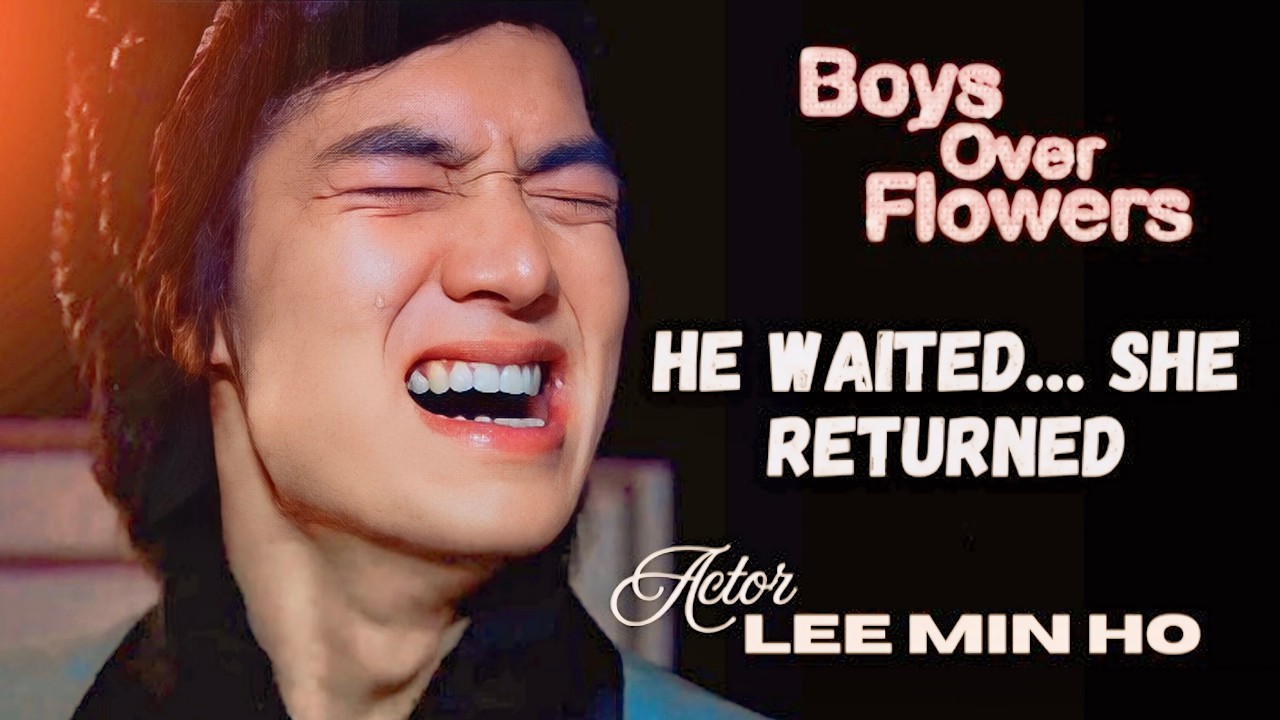 Lee Min Ho as Gu Jun Pyo — The Pain He Never Showed | Boys Over Flowers FMV 💔