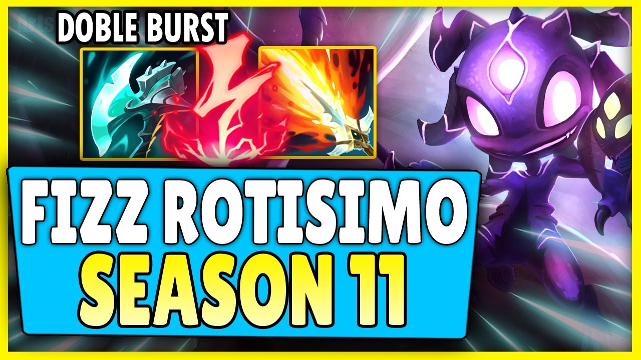 😱 ¡FIZZ SIGUE SIENDO EL MEJOR ASESINO AP! FIZZ MID S11 | GUIA LOL ...