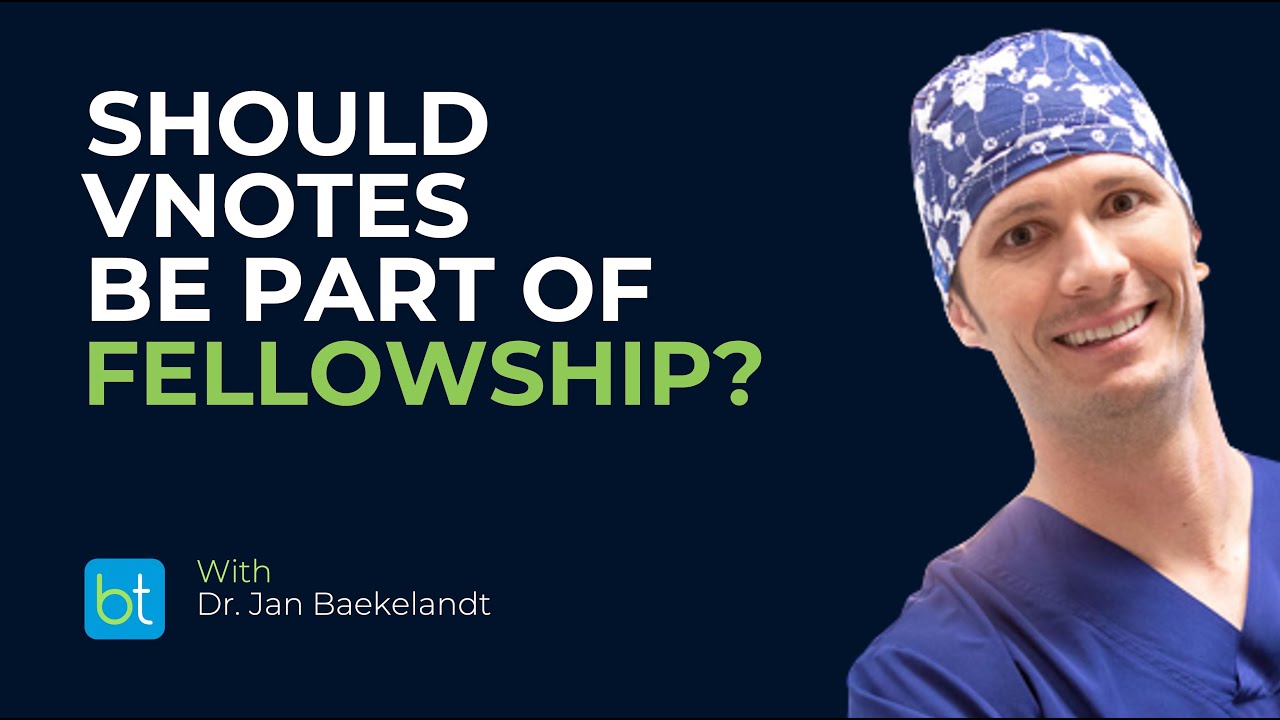 Should vNOTES be included in MIGS fellowships? 