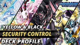 Digimon TCG! TIER 1! Yellow & Black Security Control Deck Profile Guide! (BT6 & EX01 English Format) screenshot 4