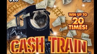 $10 “Cash Train” Michigan Lottery Scratch-Off Game