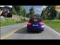 Ford Focus ST Turbo - Realistic POV Driving &amp; Engine Sound in 4K | Logitech G29 | BeamNG.drive