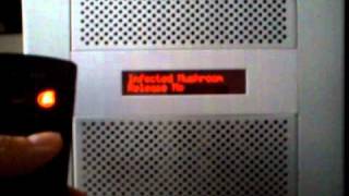LCD display with Quod Libet music player