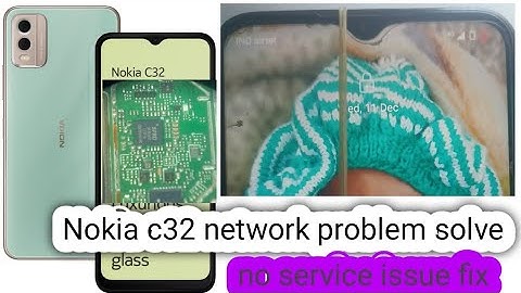Nokia c32 no service /network problem solution