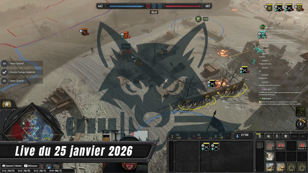 VOD - Swayeur // Company of heroes 3 // 25 janvier 2026