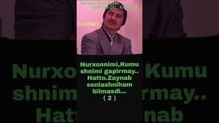 Ohunjon.Madaleyev Turkman qiz 4 KARAOKE.. Resimi