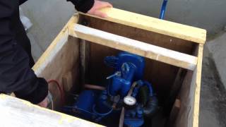 Sabb diesel 8hp engine start up