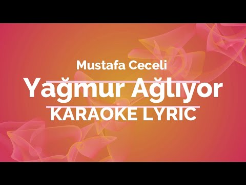 Mustafa Ceceli I Yağmur Ağlıyor KARAOKE I English translation & Turkish lyrics subtitles