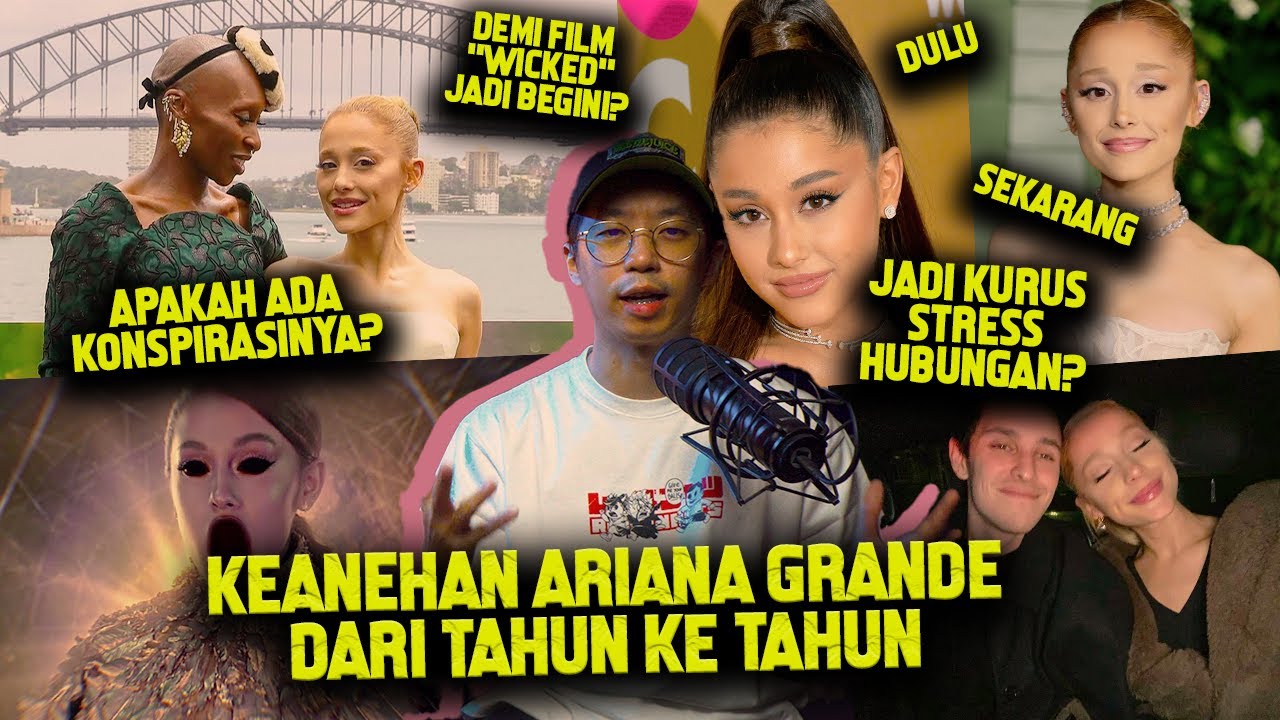 ANEHNYA ARIANA GRANDE YANG JADI KURUS KERING, KARENA KUT*K4N FILM WICKED?