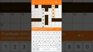 Cruciverba accessibile per Android screenshot 1