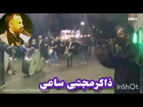 زنجیرزنی محرم ۱۴۰۰ مجتبی ساعی مسجدحضرت قاسم ع 