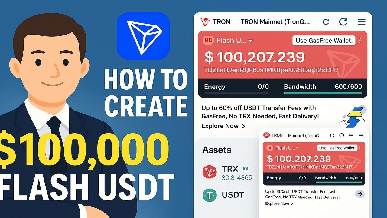 How te Create Flash Usdt | Full Trc-20 Tutorial