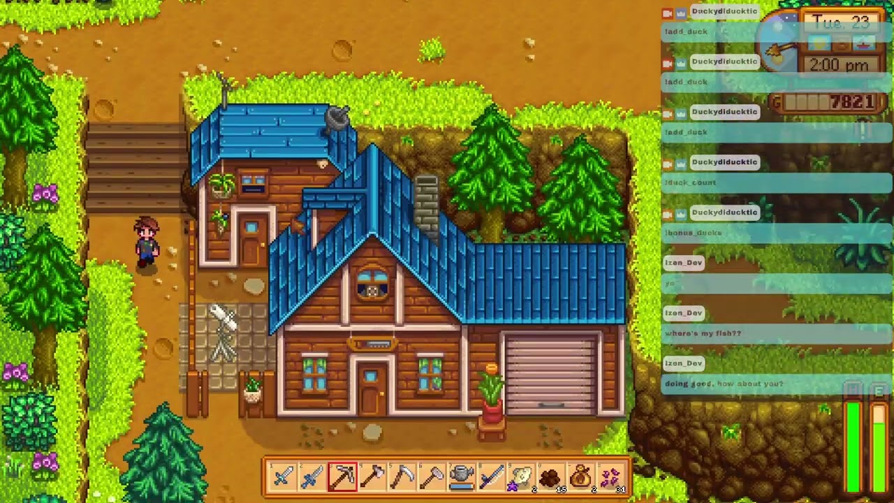 Stardew Valley Duck Farm, getting my 1st coop fully upgraded and full