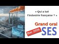 🎤 Grand oral - SES - Documentaire - "Qui a tué l’industrie française ?" - Problématique 8