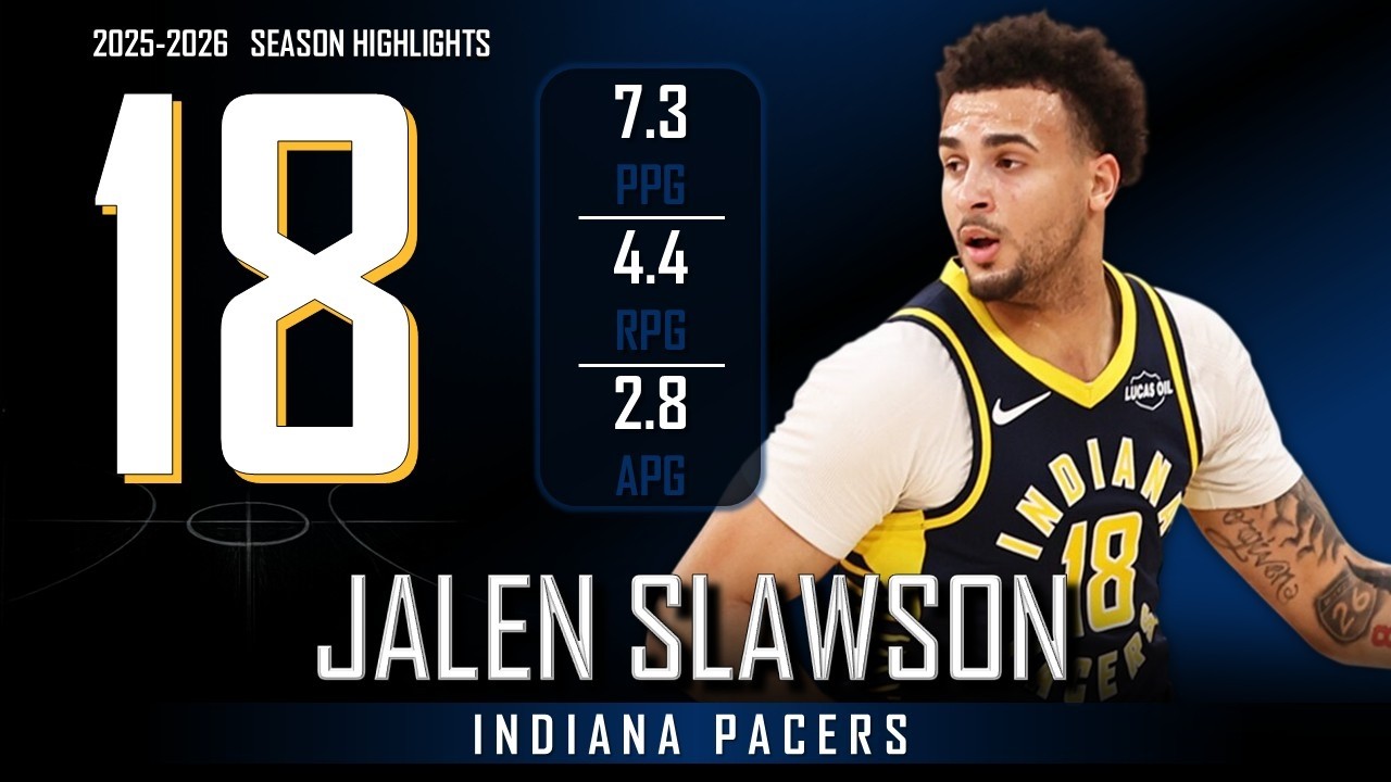 Jalen Slawson || 2025-2026 Indiana Pacers Highlights