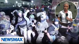 Anti-ICE rioters attack law enforcement outside NJ facility | National Report