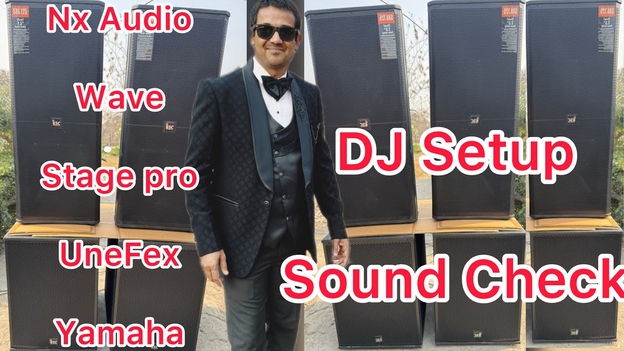 DJ Setup Sound Check