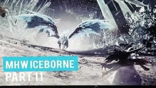 Monster Hunter World Iceborne Gameplay Part 11 - Velkhana, First Encounter. PS4.