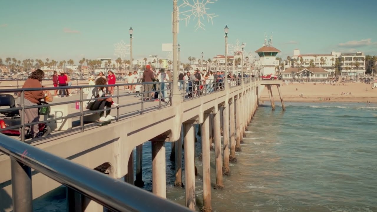 Sunny Ride to Huntington Beach | Yamaha XSR700 POV