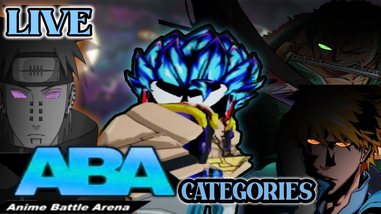 Anime Battle Arena LIVE (Categories, 2v2, 1v1v1v1) | Anime Battle Arena