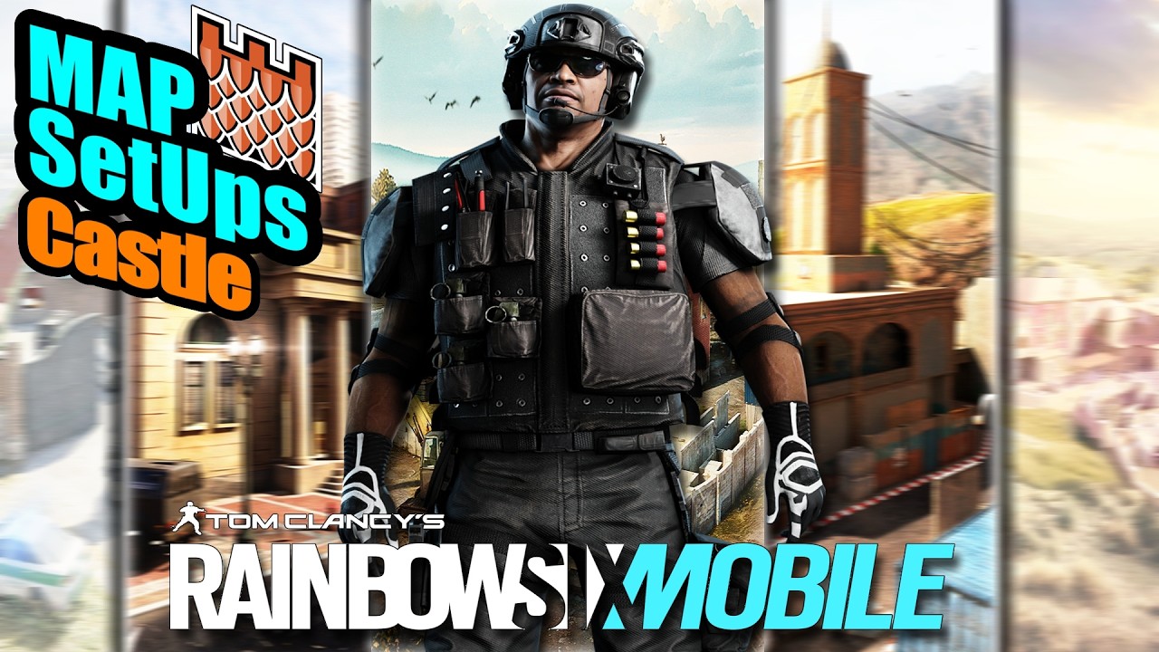 Castle Map Setups That Wins You Games - Rainbow Six Mobile - YouTube