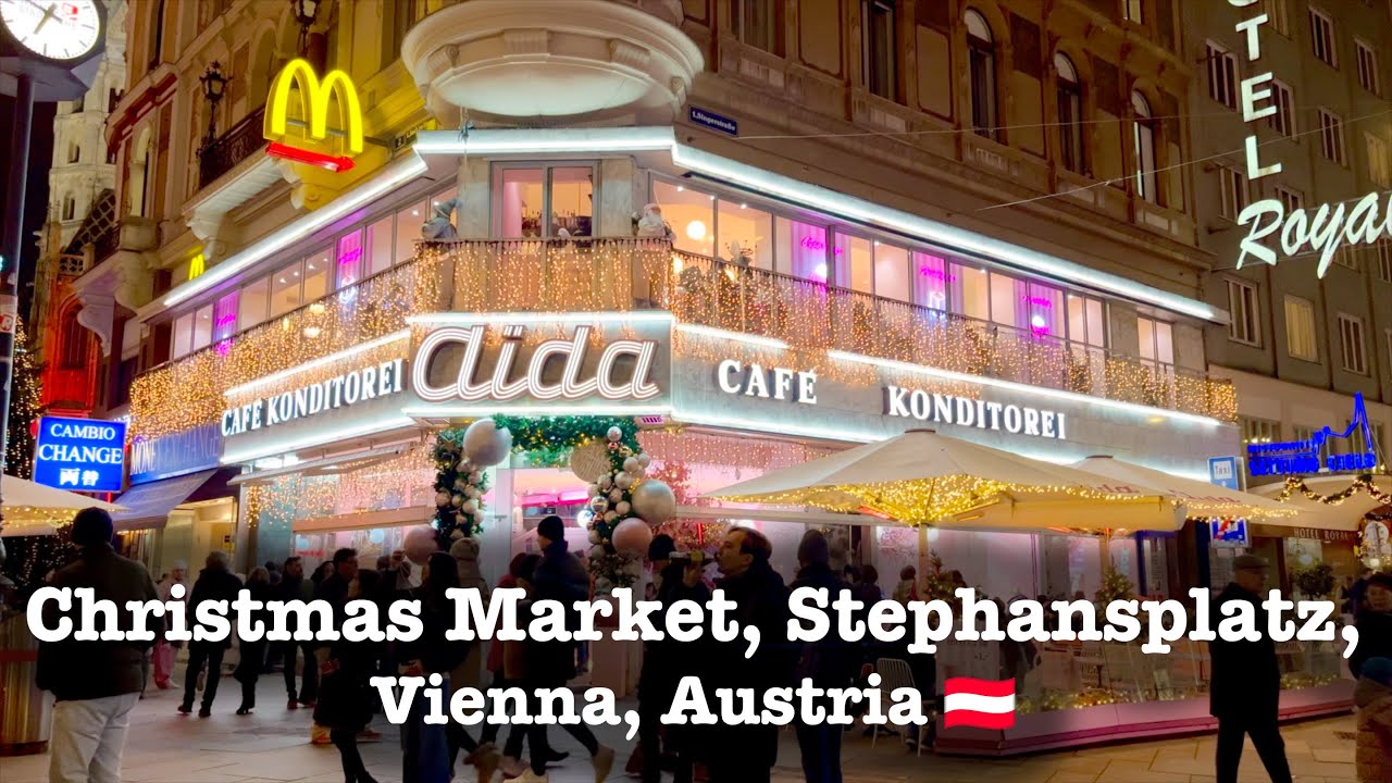 2024 Christmas Market (ChristkindlMarkt), Stephansplatz, Vienna, Austria 🇦🇹