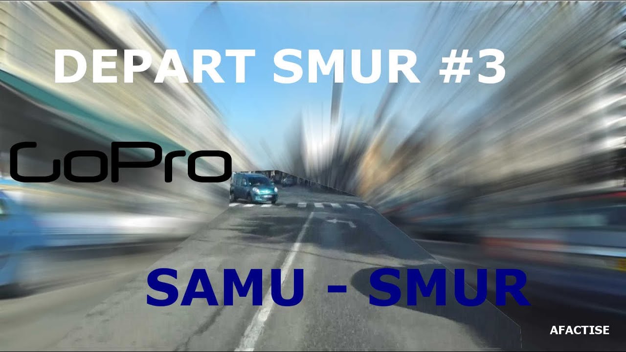 Départ en intervention SMUR POV