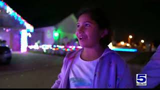 'Christmas fantasia': McAllen man brings back annual light show