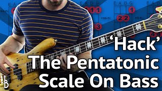 Video thumbnail of "The Pentatonic Scale For Bass: A 'Hack' For Memorizing And Combining Pentatonic Shapes"