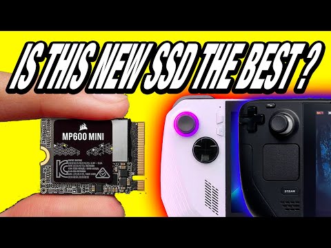 Is the NEW Corsair MP600 the BEST SSD for Steam Deck and ROG Ally?