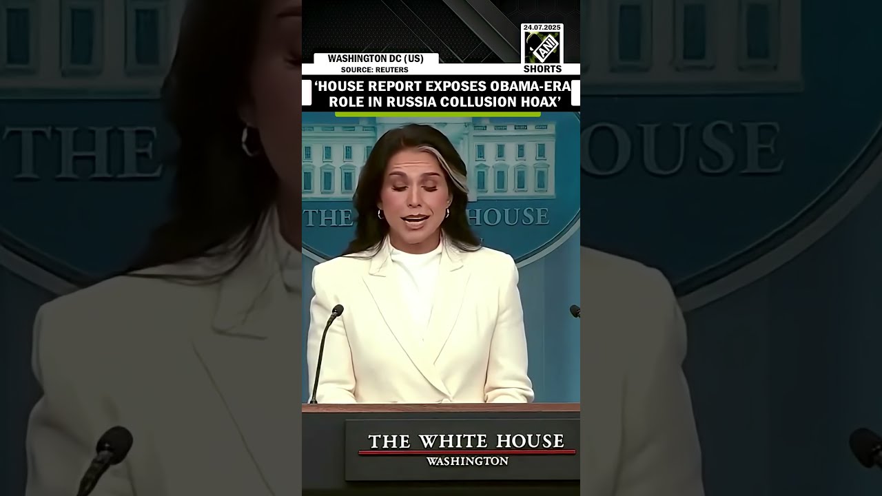 DNI Tulsi Gabbard Slams Former US President Obama S Admin Over The Russiagata Hoax 