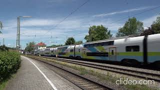 2024 - De - Trains In Übersee And Bad Endorf, Bavaria Bayern