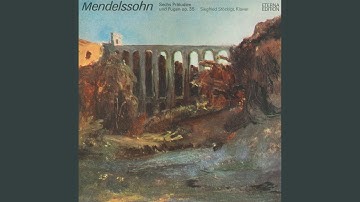 Prelude & Fugue for Piano in E Minor, Op. 35: Praeludium I (Allegro con fuoco)