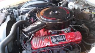 1967 Buick RIviera 430 Engine.