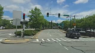 Driving Through Worcester Massachusetts