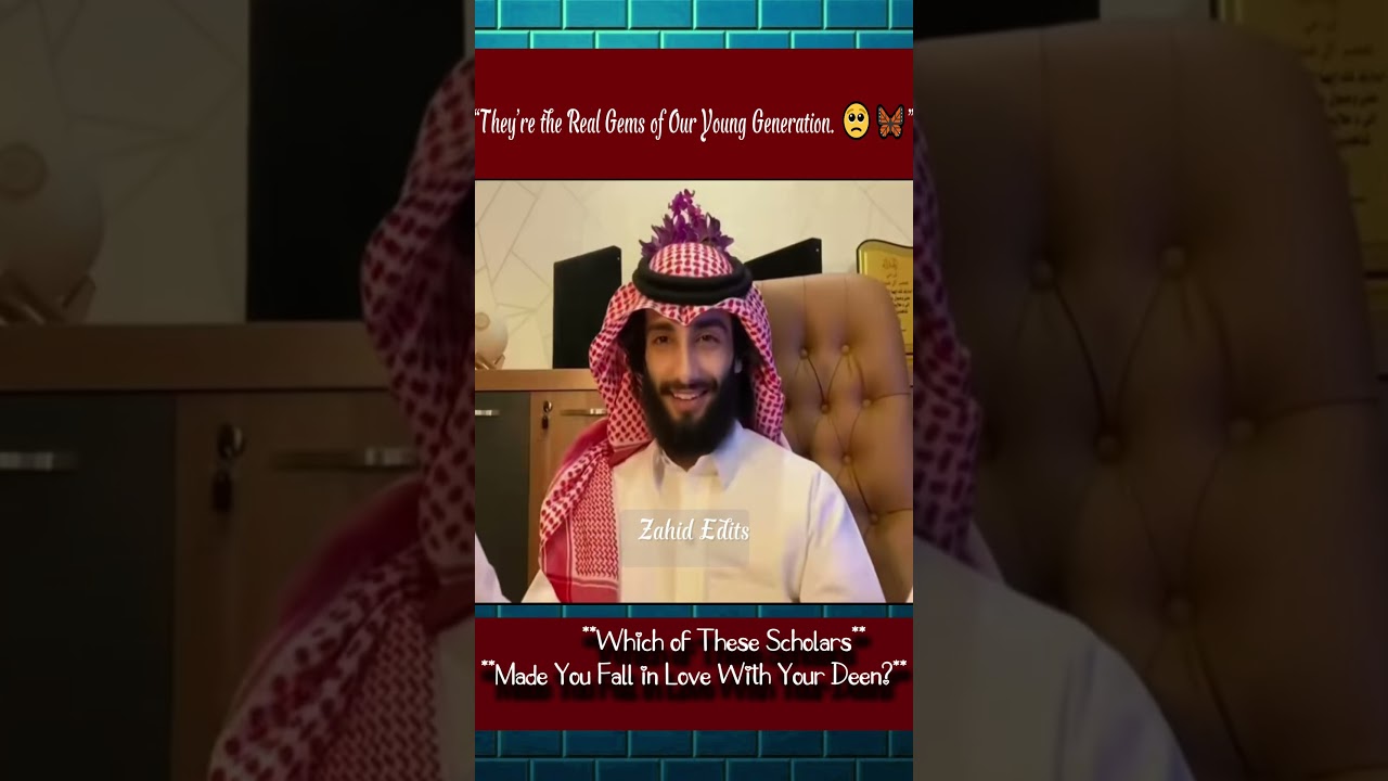 Which of These ScholarsMade You Fall in Love With Your Deen?