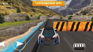 BMW I8 BeamNG accidents sim 2021 android gameplay#01 screenshot 4