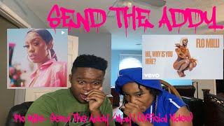 FLO MILLI - SEND THE ADDY \/ May I (Official Video) Music Video Reaction