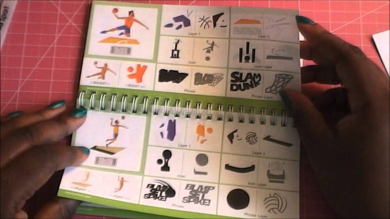 Some projects using the All Sports Cricut Cartridge