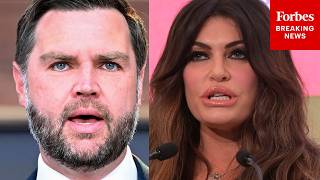 BREAKING NEWS: JD Vance Asked Point Blank About Shocking WSJ Report On Kimberly Guilfoyle