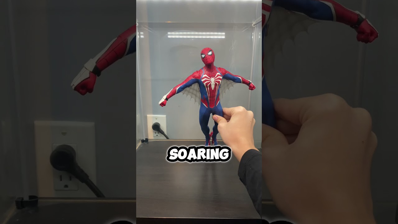 Hot Toys Spider-Man 2 figure short review ( FULL VID ON TIKTOK ) 