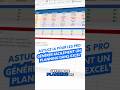 Comment générer un planning facilement avec l'IA dans Excel ? 🤔 #excel #ia #claude